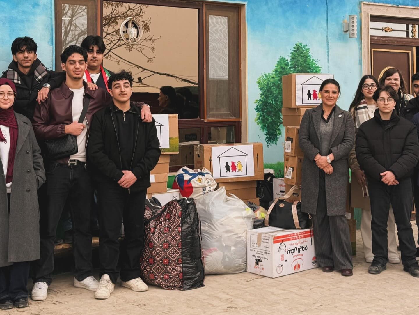 Besuch von der Oberstufe der Deutschen Schule Erbil